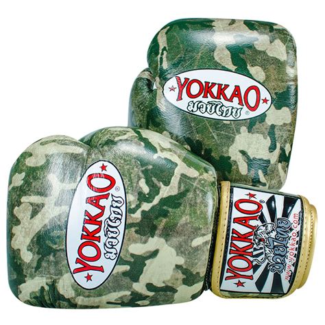 Yokkao Army Muay Thai Kick Boxing Gloves (18 oz.)