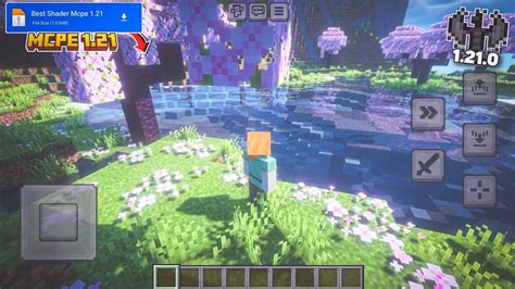 Real Shader Minecraft Pe 1 21 1 Shader Mcpe 1 21 Mobile Phone Working Youtube