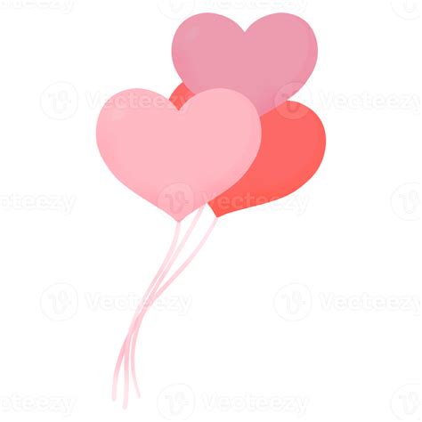 Pink Heart Balloon 19873358 PNG