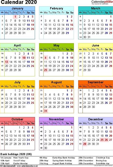 Calendarpedia Free Download Printable Calendar Templates