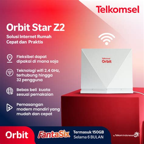 Promo Telkomsel Orbit Star Z Modem Wifi G High Speed Bonus Data