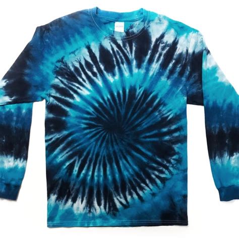 The Milky Way Long Sleeve Tie Dye T Shirt Etsy