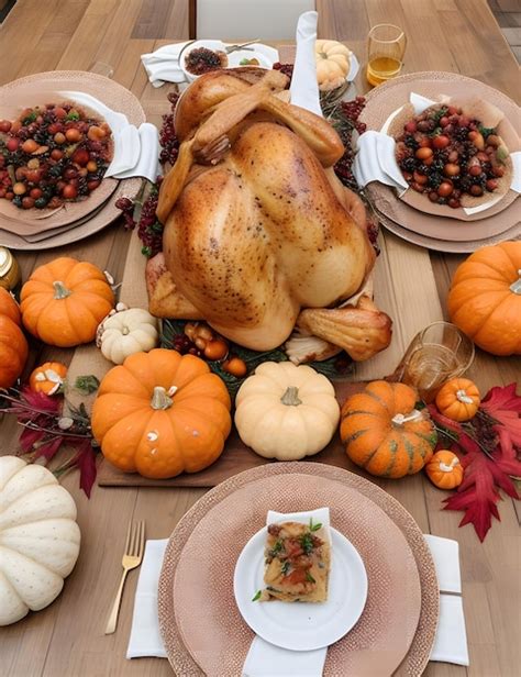 Premium Ai Image Thanksgiving Aesthetic Photography