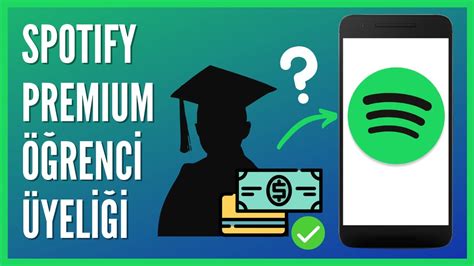 Spotify Premium Öğrenci Üyeliği Telefondan Nasıl Başlatılır YouTube