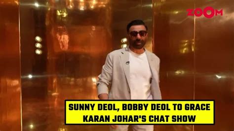 Sunny Deol And Bobby Reacted To Father Dharmendras Kiss पिता