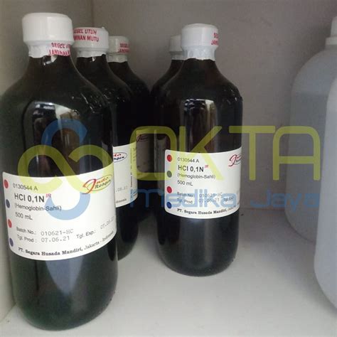 HCL 0 1 N 1x500 ML PT One Medika 46 OFF