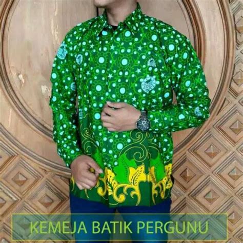 Jual Kemeja Pergunu Nasional Kemeja Pergunu Batik Pergunu Seragam