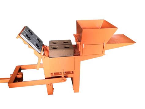 Manual Clay Interlocking Brick Machine By Hand Pressed Qmr2 40 China