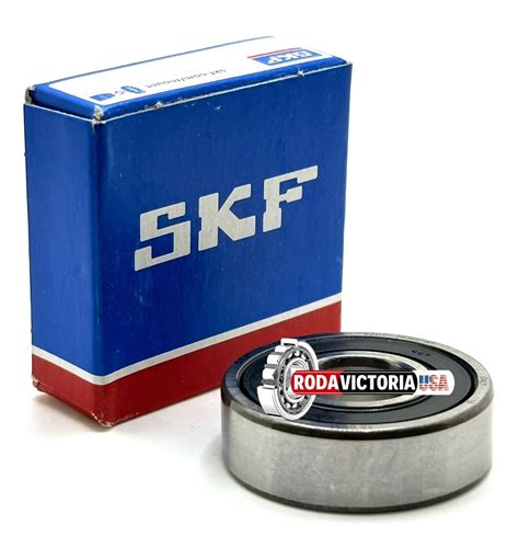 SKF 6202 NR Deep Groove Ball Bearing Open No Seals Snap Ring