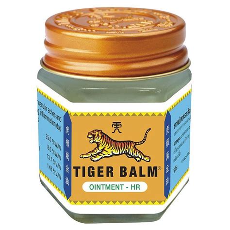 Tiger Balm White Version, Natural Remedies Herbal Relief for Muscle and Joint Pain, Original ...