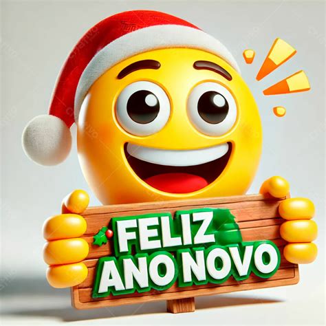 Emoji Feliz Ano Novo