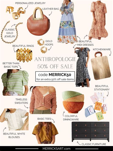 Anthropologie Sale Favorites (Plus an Extra 50% Off Code) - Merrick's Art