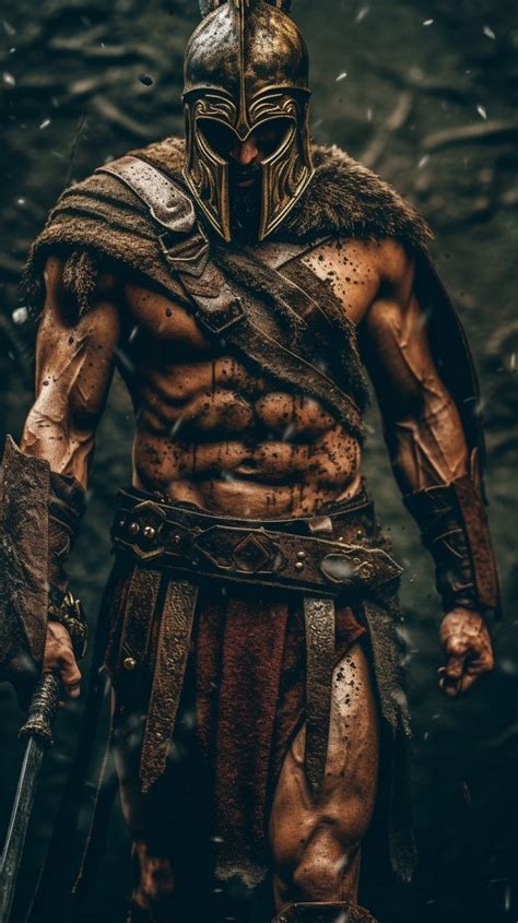 Spartan Warrior Spartan Warrior Old Warrior Greek Warrior