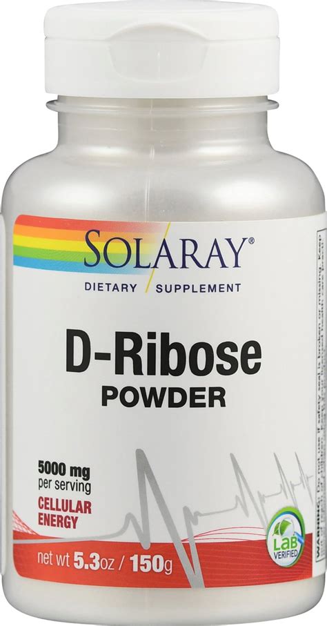 D Riboza 5000 150 G Solaray Vitalabo Web Trgovina Hrvatska