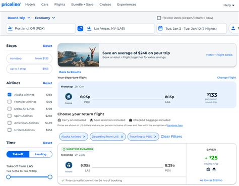 Nonstop Flights Portland To From Las Vegas 158 168 R T October