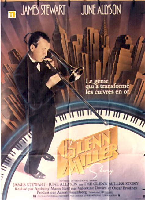 LA STORIA DI GLENN MILLER MOVIE POSTER THE GLENN MILLER STORY