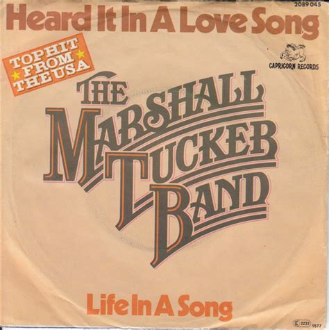 The Marshall Tucker Band Heard It In A Love Song Discogs