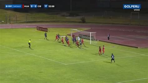 Ver Gol Sport Huancayo Vs Cienciano Kevin Sandoval Anotó El 1 0 Por