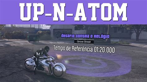 GTA V ONLINE Desafio Contra o Relógio Up n Atom YouTube