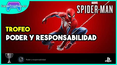 Marvel S Spider Man Trofeo Poder Y Responsabilidad YouTube