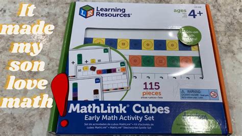 Best Seller Math Toy Review Learning Resources Mathlink Cubes Big