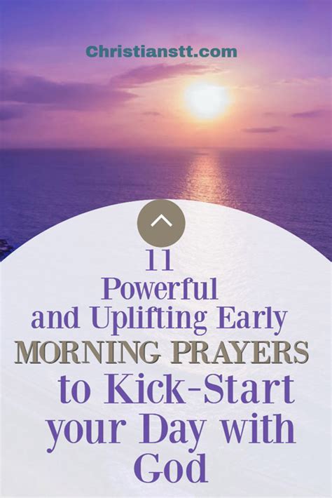 11 Powerful And Uplifting Morning Prayers To Kick Start Your Day In