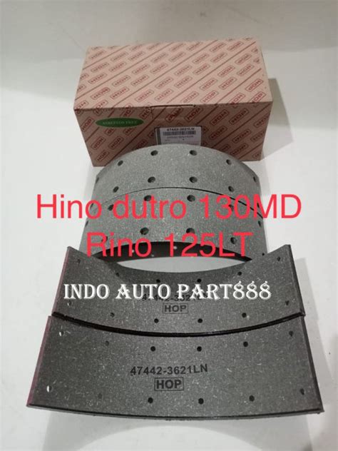 Brake Lining Front Rear Kanvas Kampas Rem Depan Belakang Rino Saurus