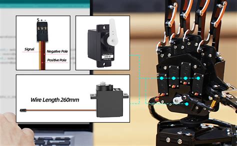 Mua Robot Hand Five Fingers Solely Movement Bionic Robot Mechanical Arm