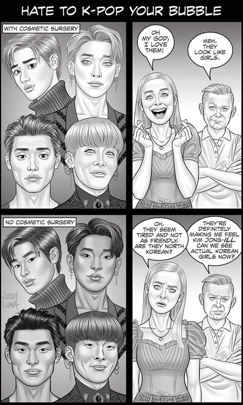 Pannchoa On Twitter Knets React To Depiction Of KPOP Idols In Webtoon