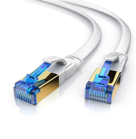 Primewire 15m Cat 8 Flat Ethernet Cable 8 1 Standard Class Cat 8 Lan Network Cable