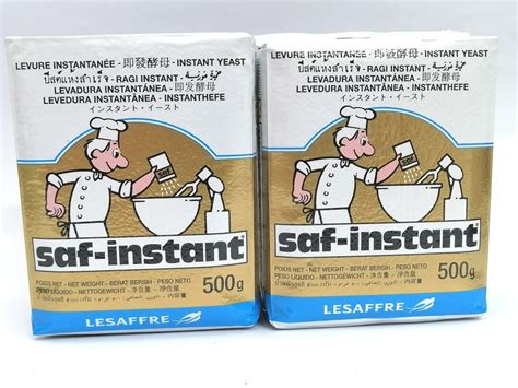 Saf Instant Dry Yeast 500g Gold Blue Bell