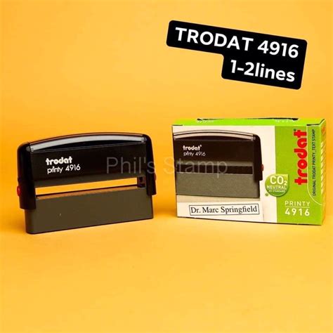 Trodat Personalized Stamp Shopee Philippines