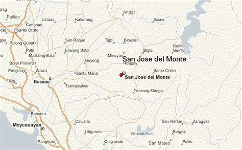 San Jose del Monte Location Guide