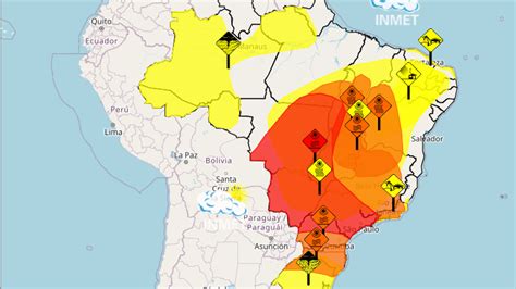 Alertas Meteorológicos Veja As Regiões Do Brasil Que Estão Em Atenção