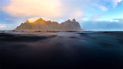 Nature Landscape Waterfall Long Exposure Iceland