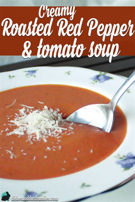 Creamy Roasted Red Pepper Soup