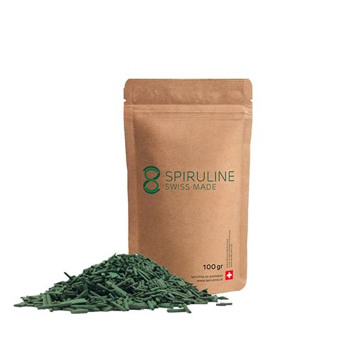 Spiruline Suisse En Paillette Spiruline Swissmade