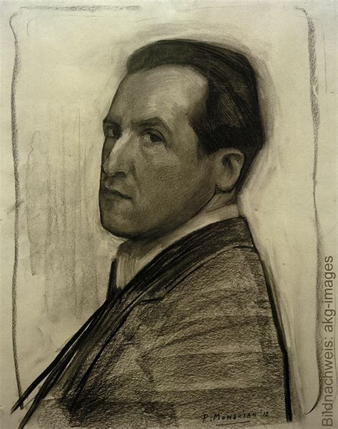 Piet Mondrian Self Portrait