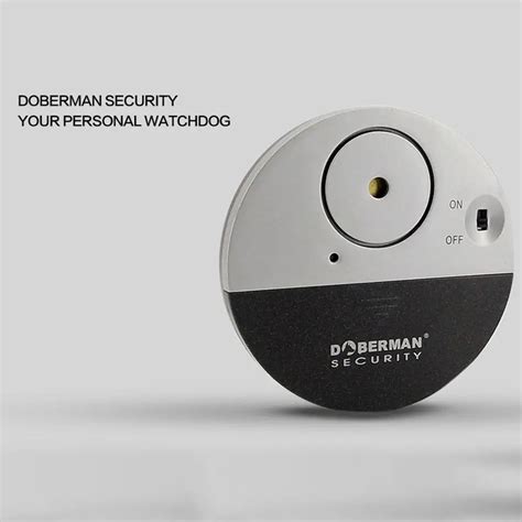 100db Vibration Alarm Sensor Detector Doberman Security Door Window Vibration Alarm For Warning