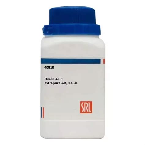 Buy Srl Oxalic Acid Extrapure Ar Bottle Of Gram