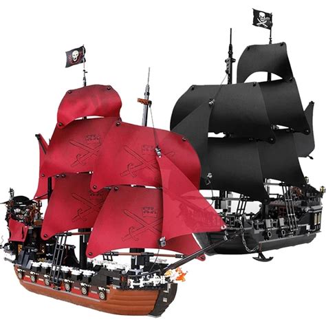 Ideas Pirate Ship Queen Annes Revenge Pirate Ship Building Blocks