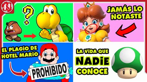 10 SECRETOS de Super Mario que NO SABÍAS hasta AHORA YouTube