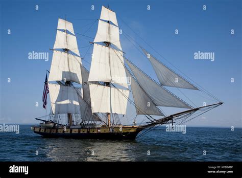 Brigantine ship hi-res stock photography and images - Alamy