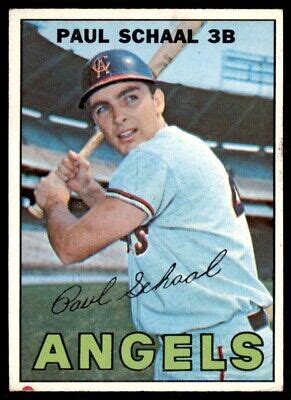 Topps Paul Schaal California Angels Ebay