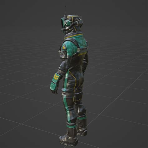 Toxic Trooper Fortnite 3d Model By Shevraar