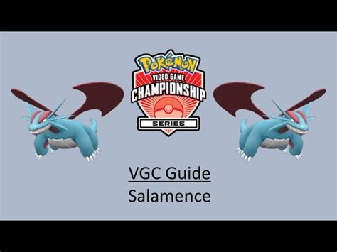 Pokemon Scarlet and Violet: Best Salamence PvP Build