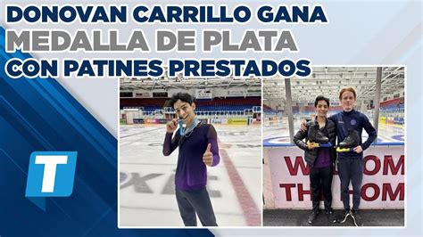 Donovan Carrillo Gana Medalla De Plata Con Patines Prestados YouTube