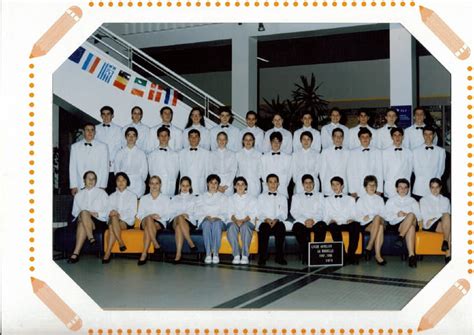 Photo de classe 2nd BTB 97 98 de 1997 Lycée Polyvalent Hôtelier