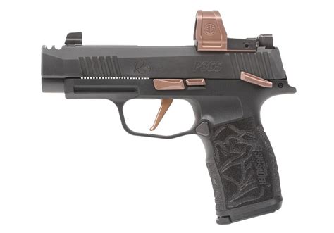 Sig Sauer P365xl Rose 9mm Pistol Sig Romeo Zero Elite Rose Gold Black 365xl 9 Rose Ms Rxze