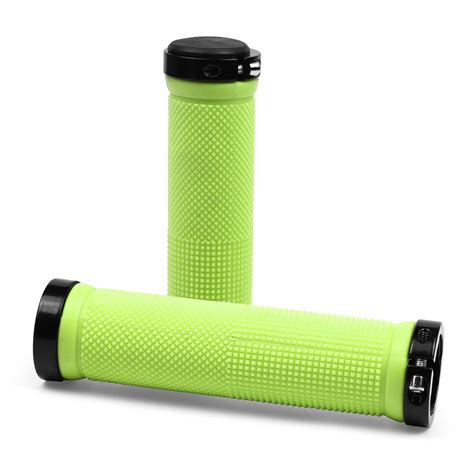 Pair Cycling Rubber Handle Grips Anti Slip Mtb Bike Bicycle Handlebar